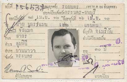thailand drivers license